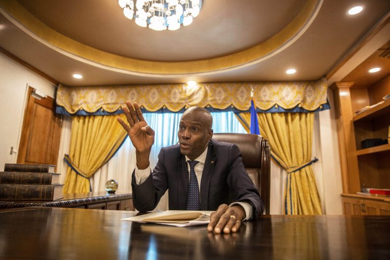 Pour Jovenel Moise Donald Trump a raison sur un point. Photo Alejandro Cegarra Bloomberg