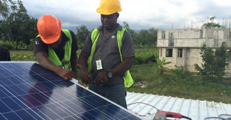 Haitian Solar Installers