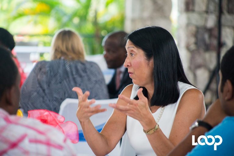 l’ambassadeur des Etats Unis en Haiti Michele J. Sison Photo Estailove St val Loop Haiti