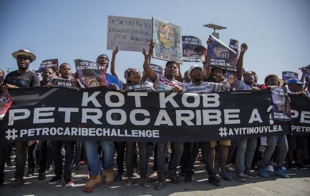 Une marche pacifique à Port au Prince pour réclamer toute la lumière sur la gestion de PetroCaribe1