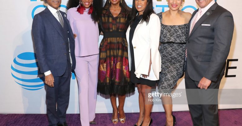 Rev. Al Sharpton MoAna Luu Susan L. Taylor Michelle Ebanks and Marc Morial Credit Rob Kim Getty Images for Essence 1