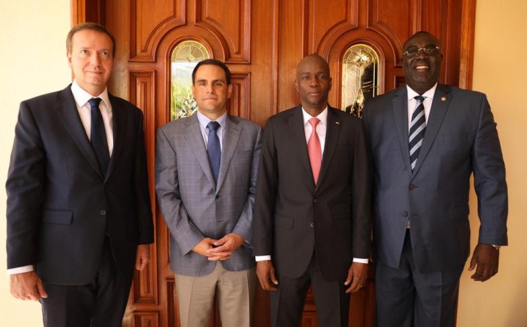 Des membres de la délégation de lOEA ont déjà rencontré le président Jovenel Moise sur le processus du dialogue inter haïtien