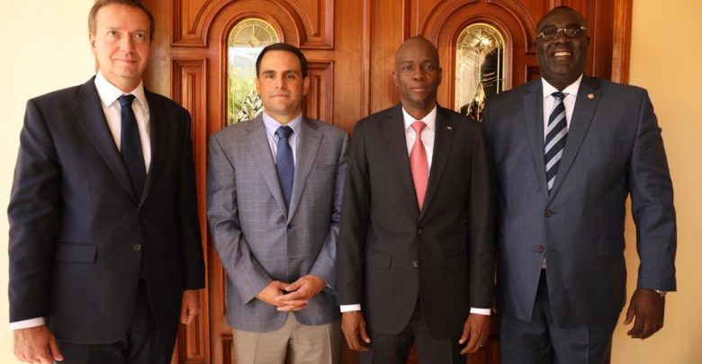 Des membres de la délégation de lOEA ont déjà rencontré le président Jovenel Moise sur le processus du dialogue inter haïtien