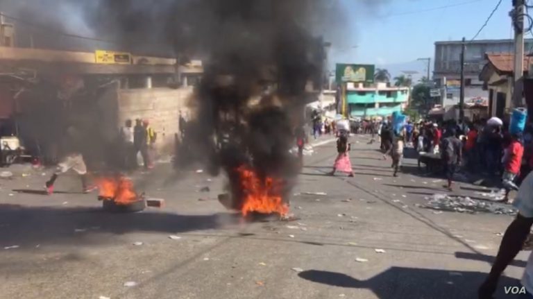 Haiti Protest