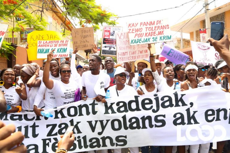 Haitians march against rape May26 creditTK