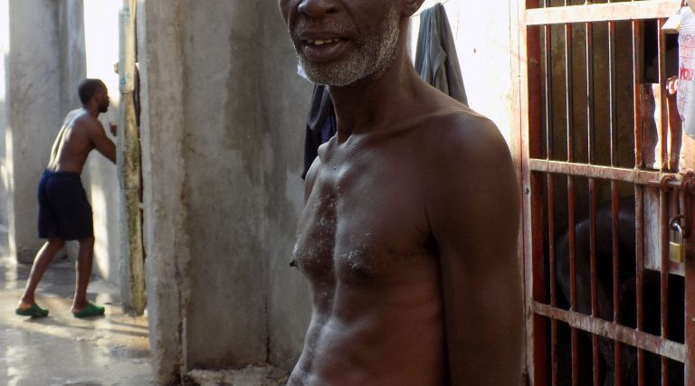 prisoner david samson outside his cell credit Prison Insider