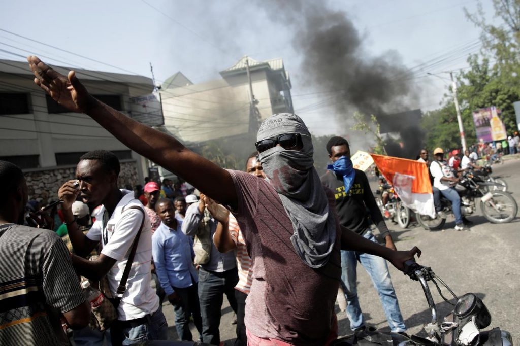 haiti protest credit Reuters