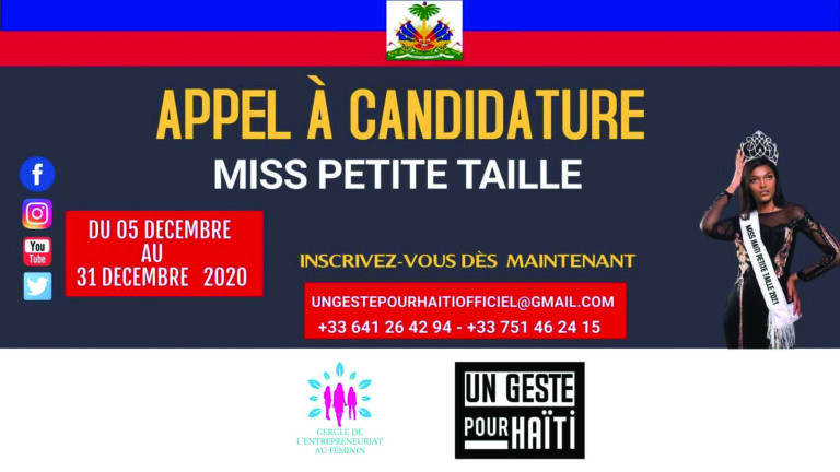 Un concours de beauté à l’attention des Haïtiennes de petite taille